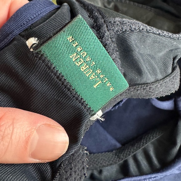 Lauren Ralph Navy and Gold Swimwear Tag Detail - Picture 4 of 4